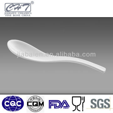 Durable specialized fine porcelain coffee spoon